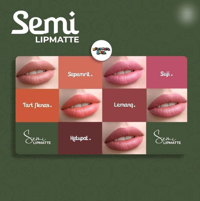 BELLA PARK | Semi Lipmatte Raya Edition