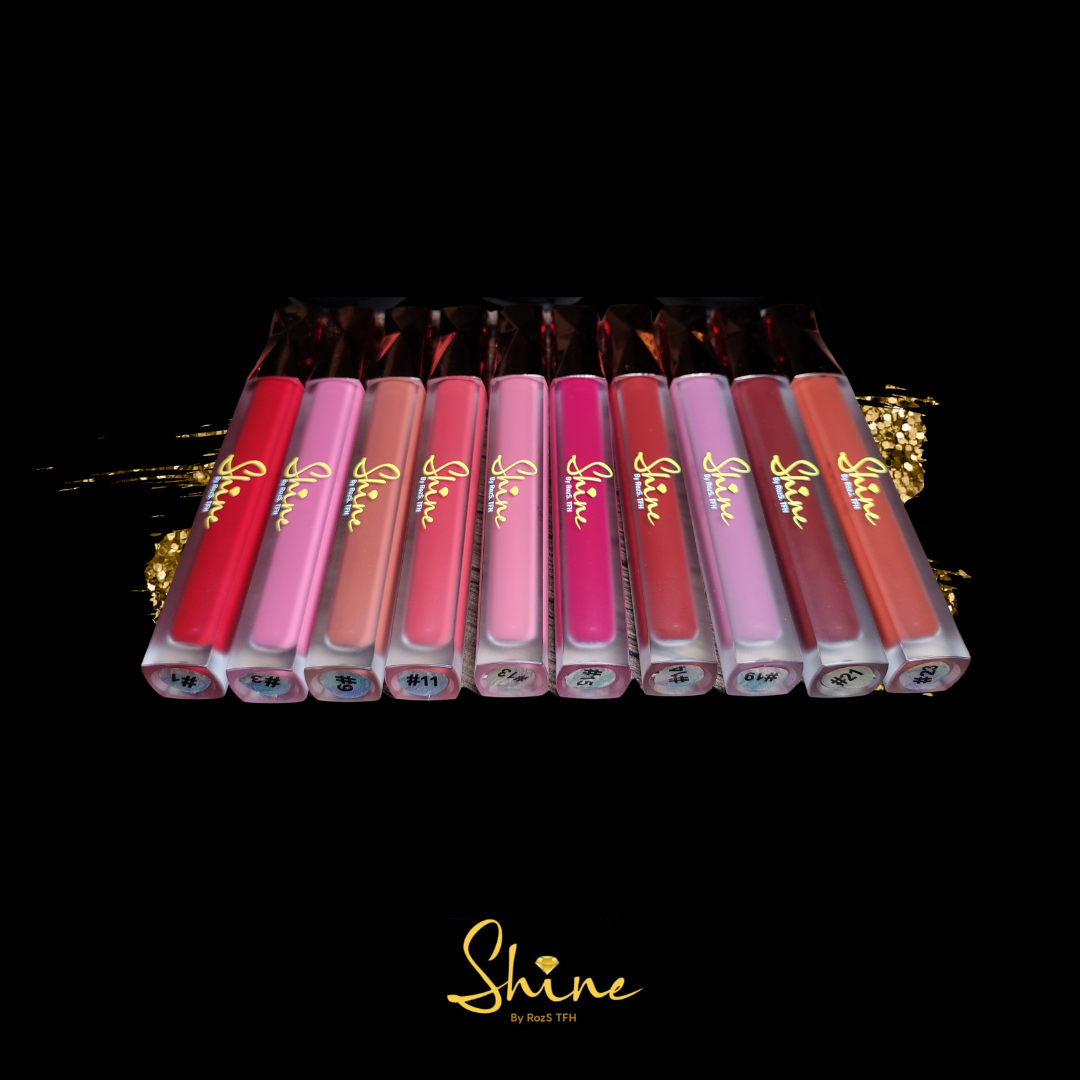 SHINE By RozS.TFH | Lipmatte & Blusher [Rose Gold Series]