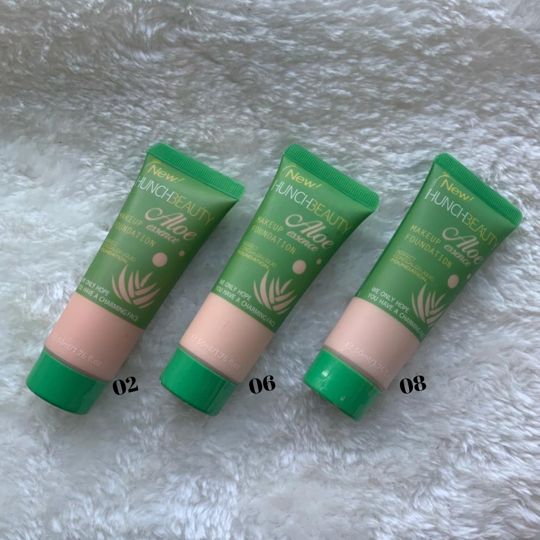 Affordable Makeup | Aloe Vera Liquid Foundation