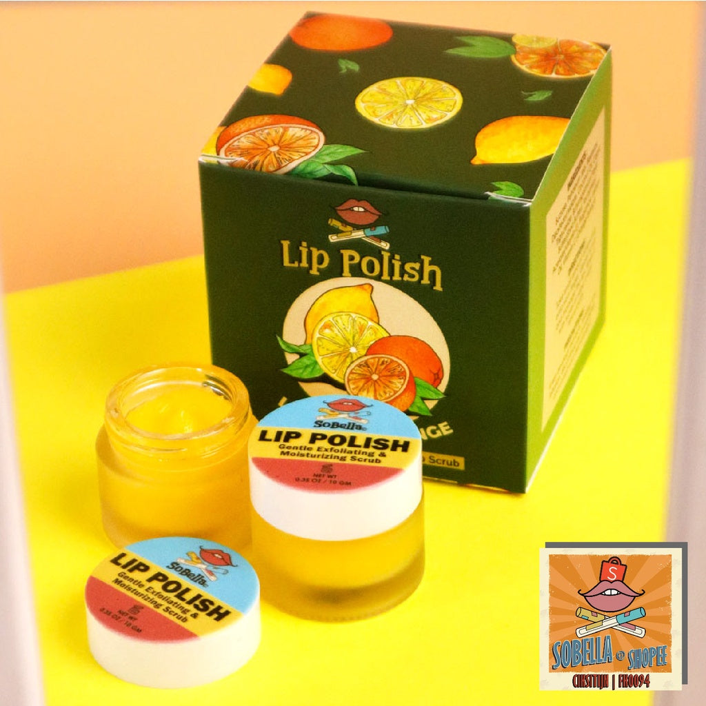 SOBELLA | Lemon Orange Lip Polish