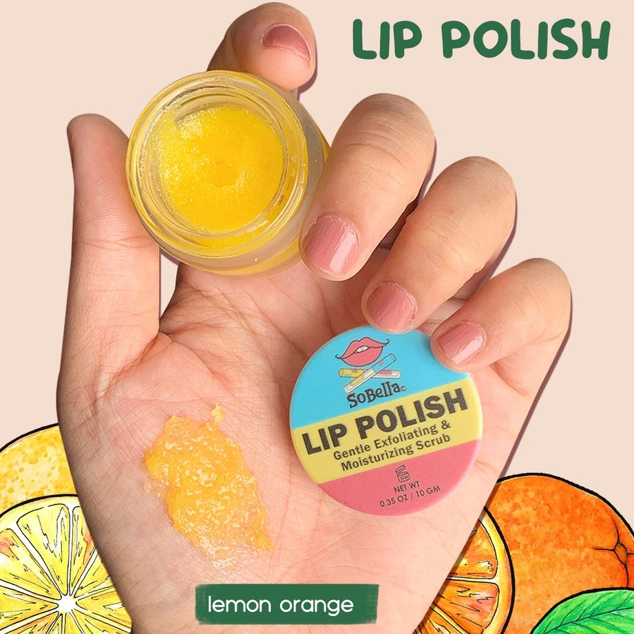 SOBELLA | Lemon Orange Lip Polish