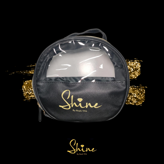 SHINE By RozS.TFH | Exclusive Makeup Bag Small [Black]