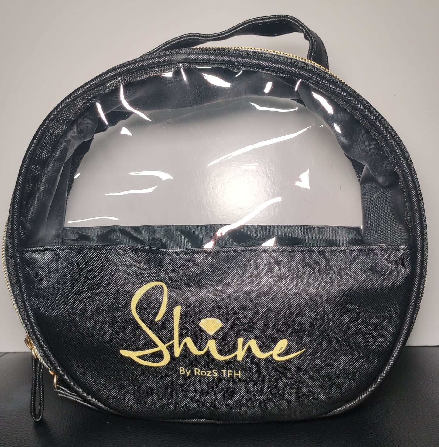 SHINE By RozS.TFH | Exclusive Makeup Bag Small [Black]