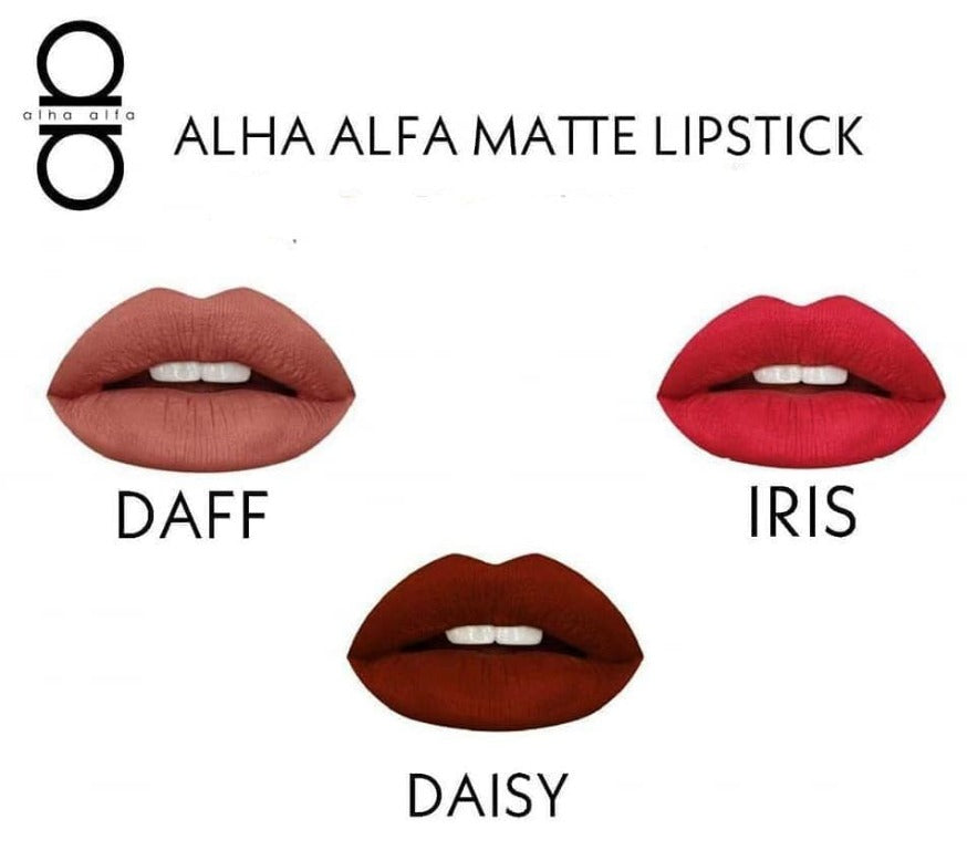 ALHA ALFA | Semi Matte Lipstick