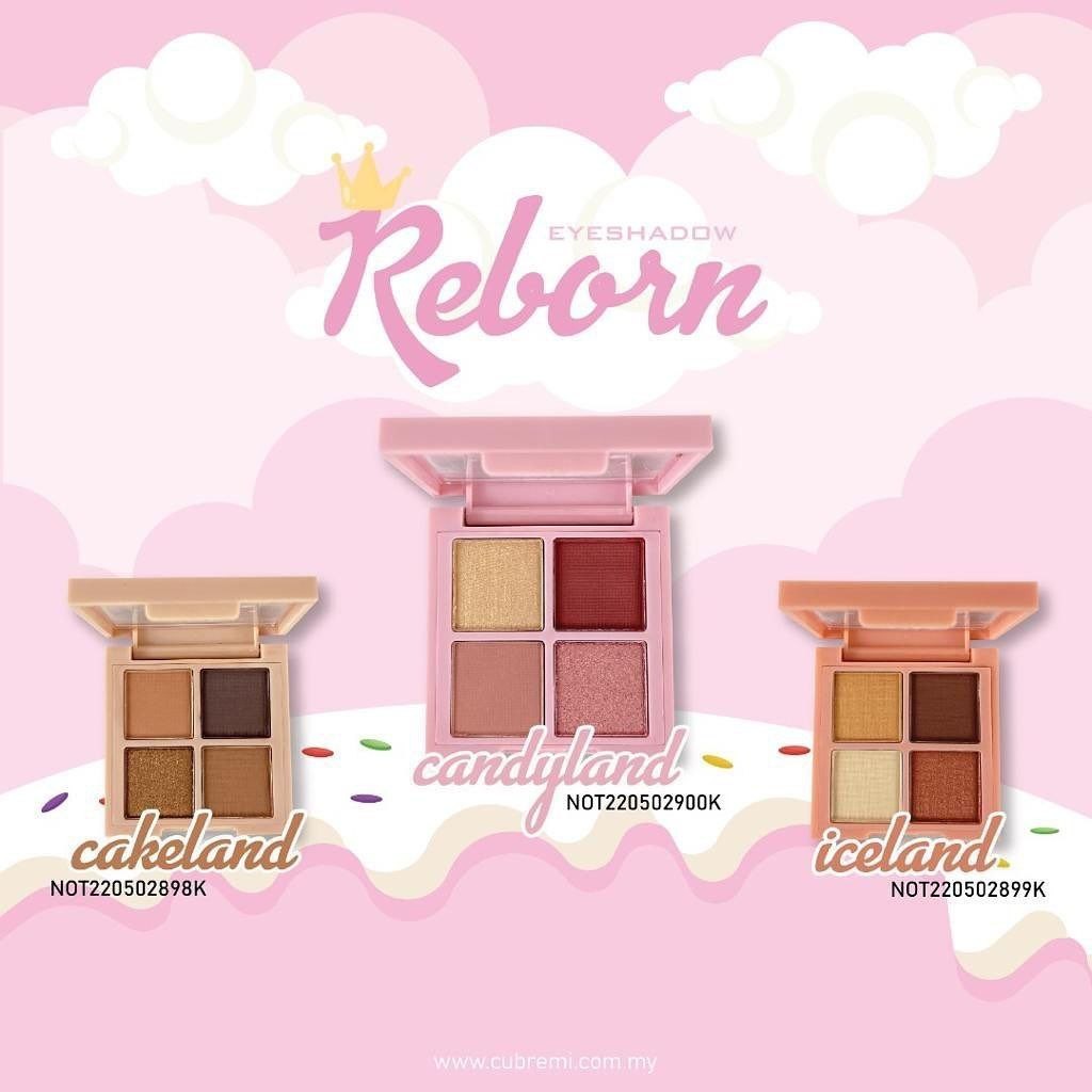 CUBREMI | Mini Eyeshadow Palette [Ice Land]